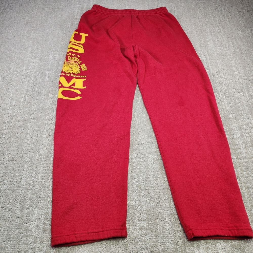 Vintage USMC Pants Adult Medium Jerzees Military Marines USA Camp Devil Dog